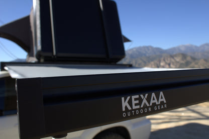Kexaa Outdoor Gear Retractable 6.5' x 8' Aluminum Awning